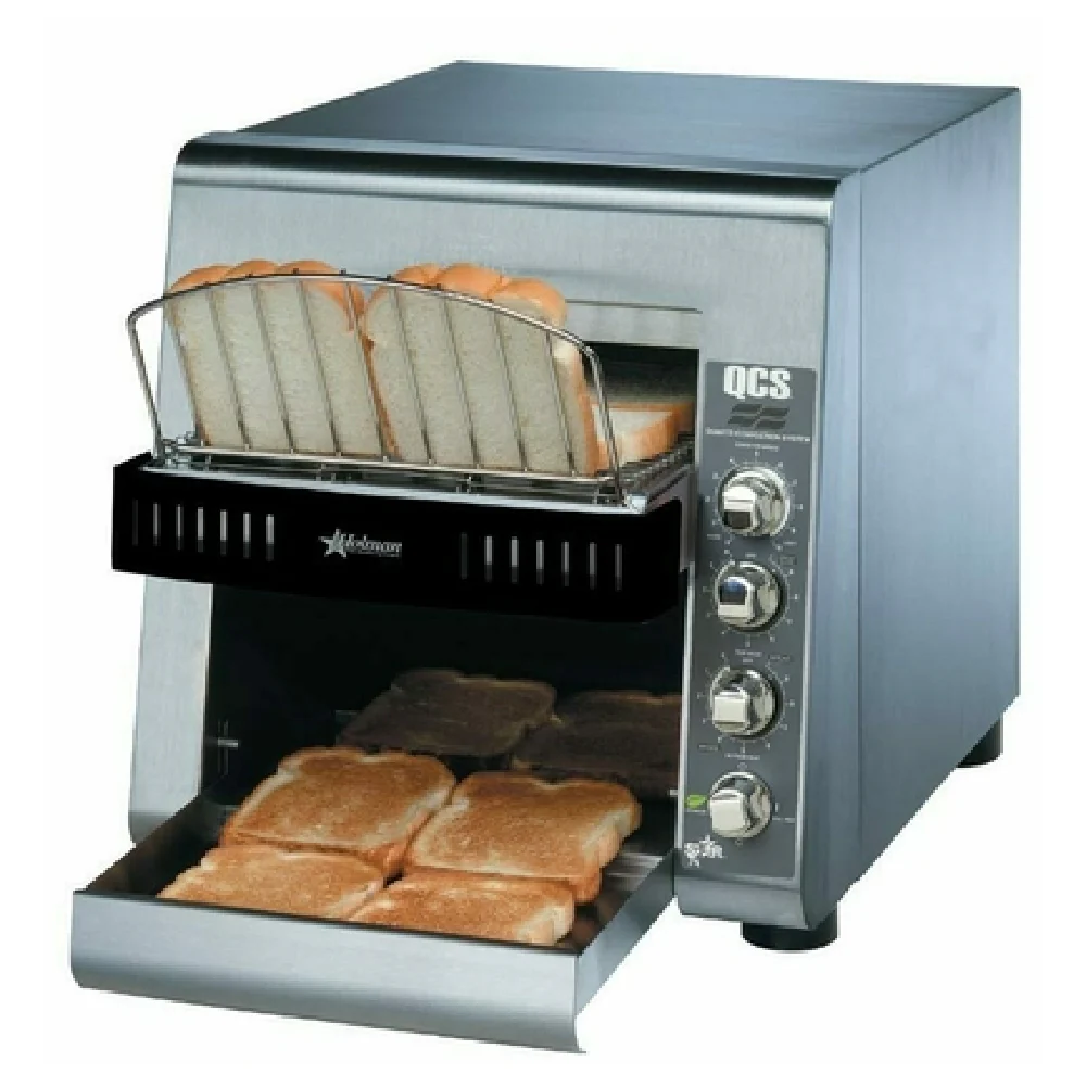 Star QCS2-800_240 14 Inch Electric Conveyor Toaster 800 Slices/hr with Analog Speed