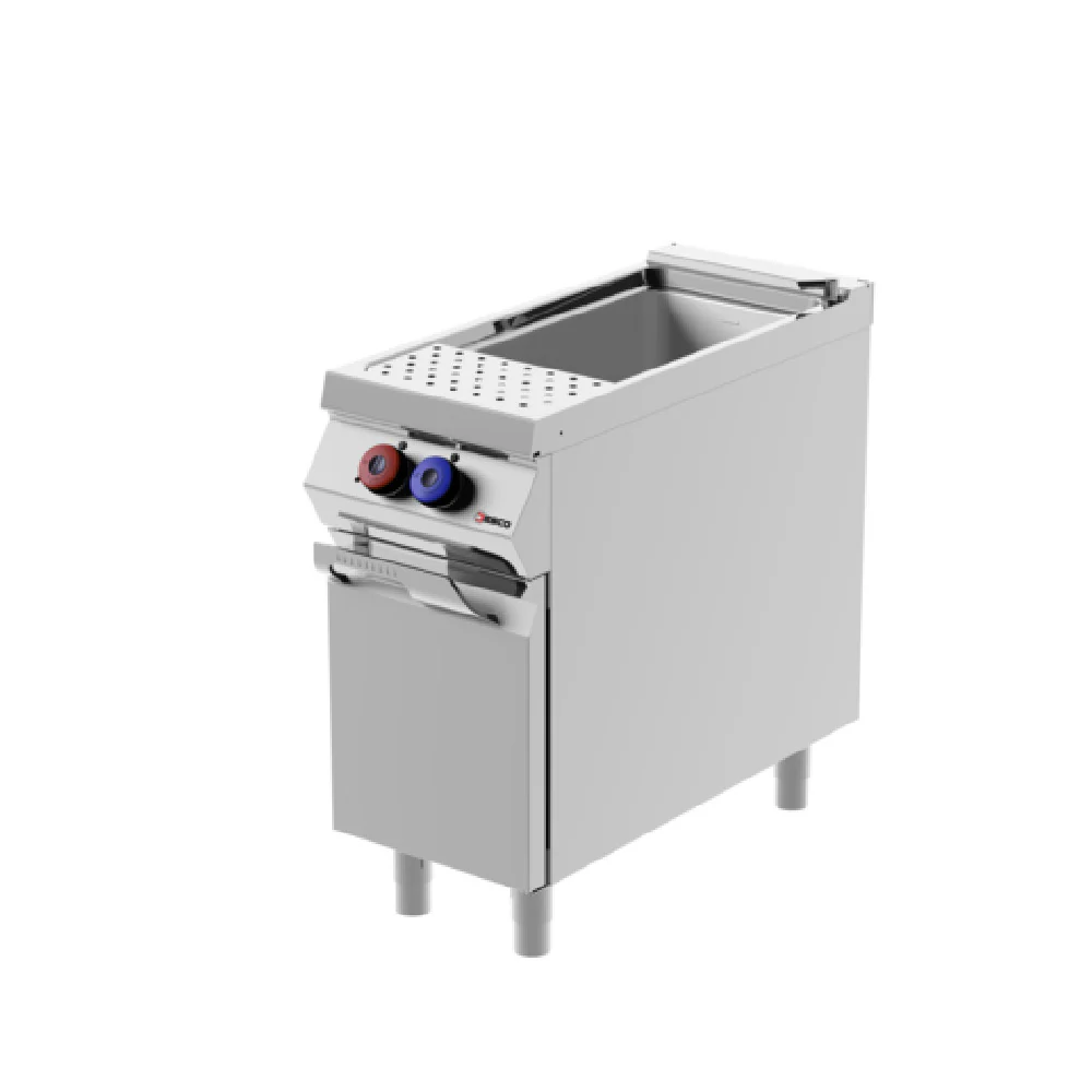 Rosito Bisani CPE1 15.75 Inch Electric Pasta Cooker 12 Gallon Water Chamber