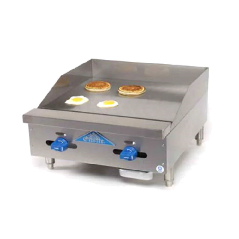 Comstock-Castle FHP24-24 24 Inch Griddle Gas Countertop with Manual Controls 50000 BTU Comstock-Castle FHP24-24 24 Inch Griddle Gas Countertop with Manual Controls 50000 BTU