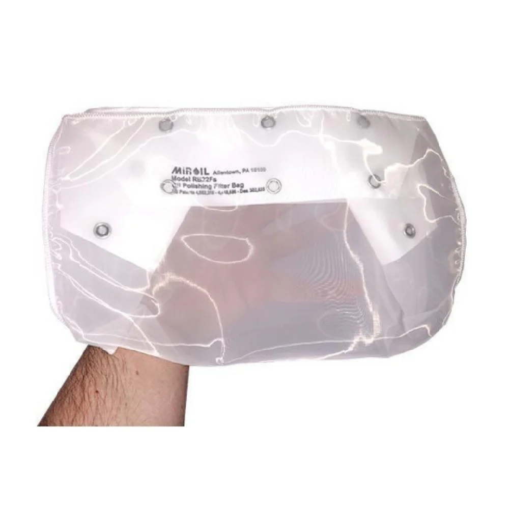 MirOil USA RB22FS Reusable Filter Bag Oil Polishing Rated For Oil Capacity To 28 Lb. Use With #BF1A Holder/frame