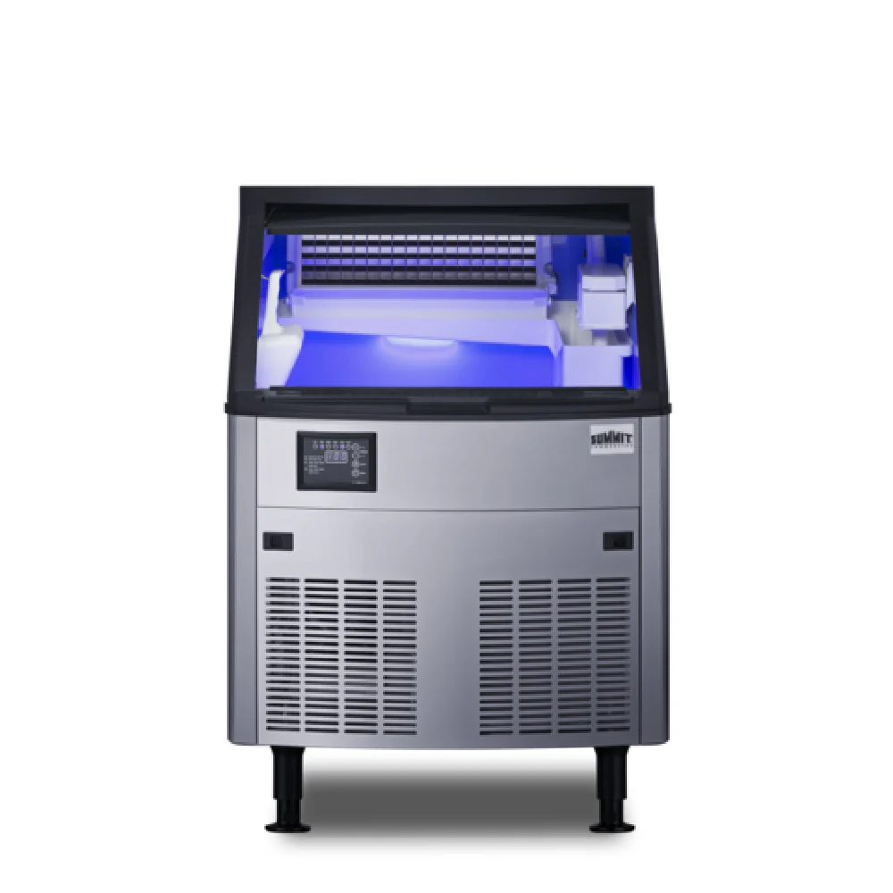 Summit BIM210 Air-cooled Ice Maker Full Size Cube Sliding Door 210 Lb/Day