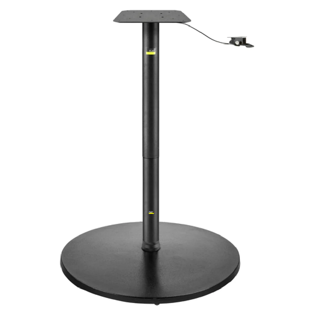 FLAT Tech CT3027 Round Diameter 30 Inch Adjustable Height Table Base Cast Iron