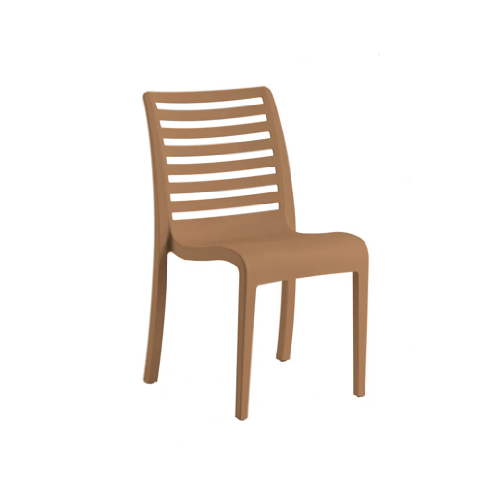 Grosfillex UT947008 21 Inch Astoria Stacking Sidechair Outdoor Technopolymer with Air Molding Technology Grosfillex UT947008 21 Inch Astoria Stacking Sidechair Outdoor Technopolymer with Air Molding Technology