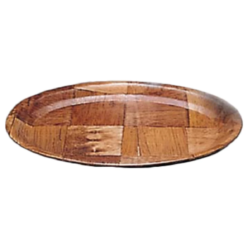 Admiral Craft WPL-10 10-5/8 Inch Oval Platter Woven Break Resistant Keyaki Wood Admiral Craft WPL-10 10-5/8 Inch Oval Platter Woven Break Resistant Keyaki Wood