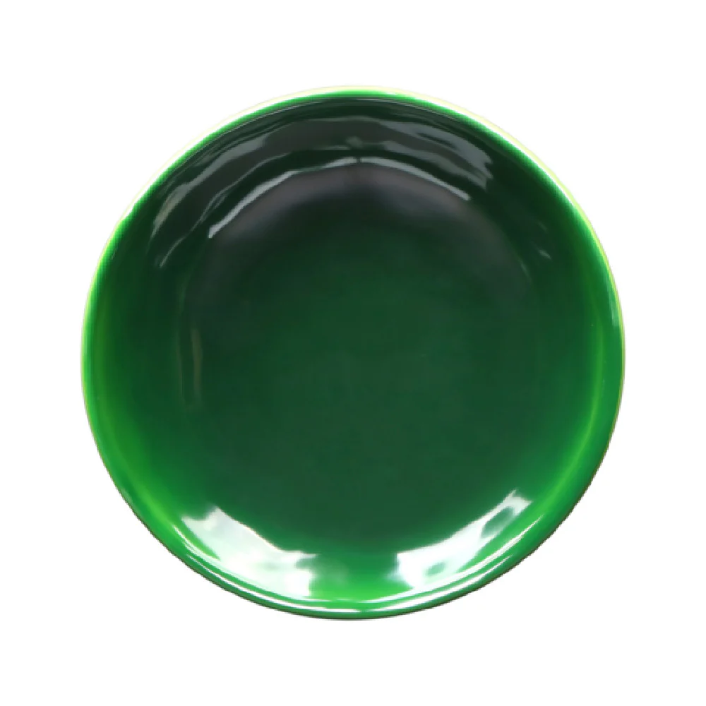 GET Enterprises DGB52R-GRG 5 1/8 Inch Irregular Bowl 10 Oz Melamine Green Glaze