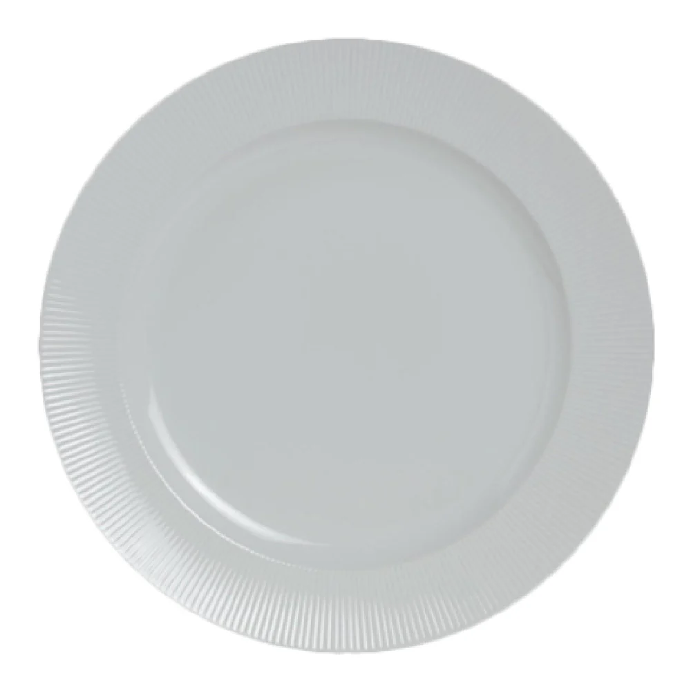Steelite 6314P1012 10 Inch Banquet Dinner Plate Round Porcelain Cool Blue-White Steelite 6314P1012 10 Inch Banquet Dinner Plate Round Porcelain Cool Blue-White