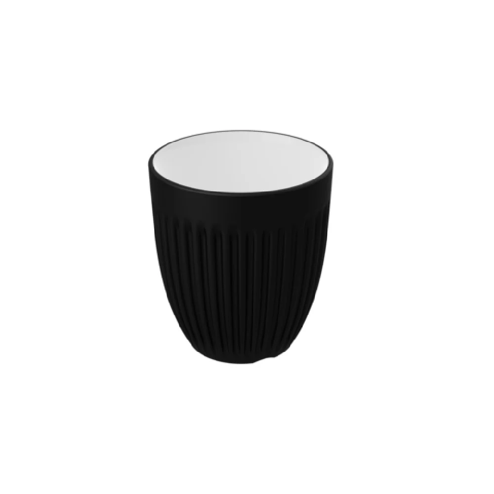 BauscherHepp TB5018 10.1 Oz Noir Coffee Cup Melamine Chip and Stain Resistant
