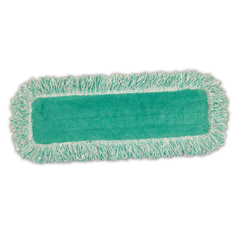 Rubbermaid FGQ40800GR00 24 Inch Head Only Microfiber Dust Mop with Fringe Green