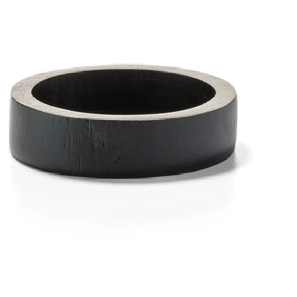Hollowick 430 2-5/8 Dia Inch Round Wood Candle Lamp Base Black