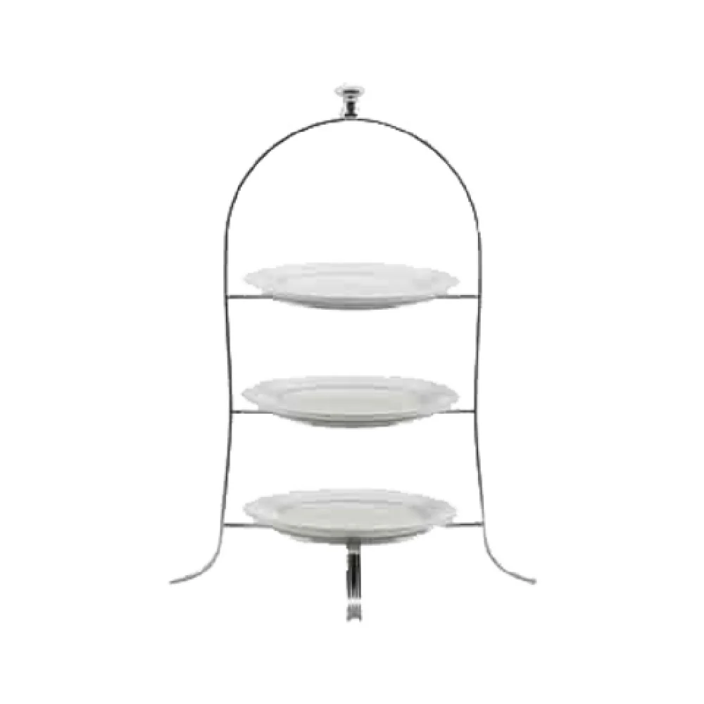 BauscherHepp 13.5178.0000 12-3/4 Inch 3-tier Stand for 8-1/4 Inch Plates Stainless Steel BauscherHepp 13.5178.0000 12-3/4 Inch 3-tier Stand for 8-1/4 Inch Plates Stainless Steel