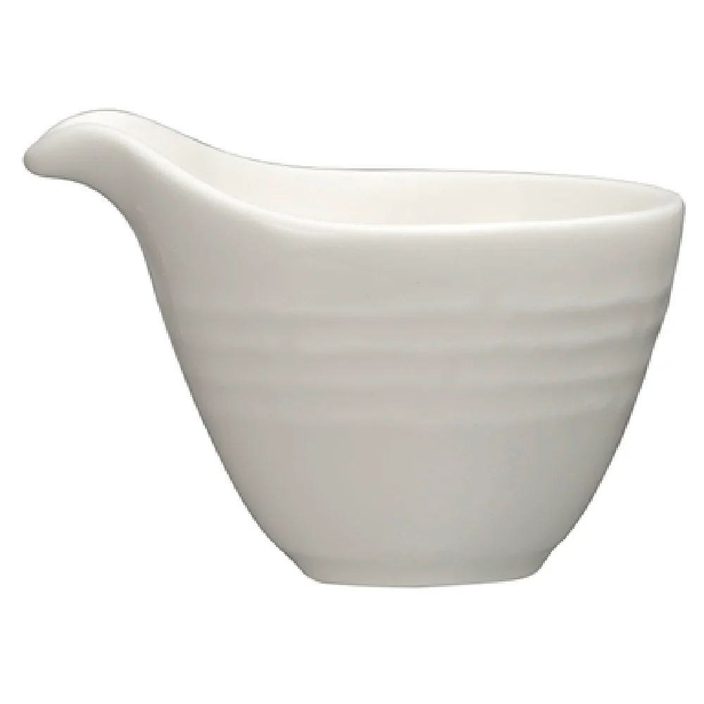 Steelite 62105ST1023 3.0 Oz Rattan Creamer Porcelain 3.25 Inch