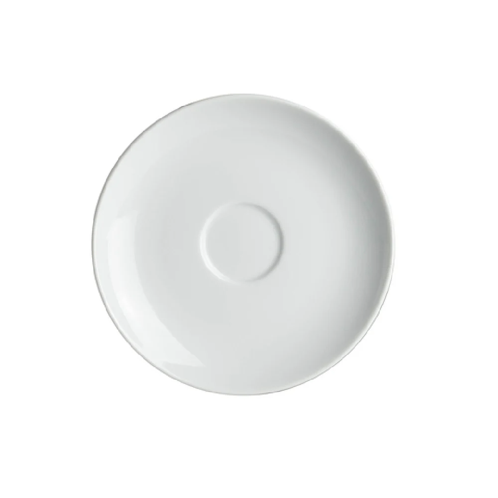 Steelite 61191ST7850 5 Inch Round Saucer Porcelain Cool Blue-White