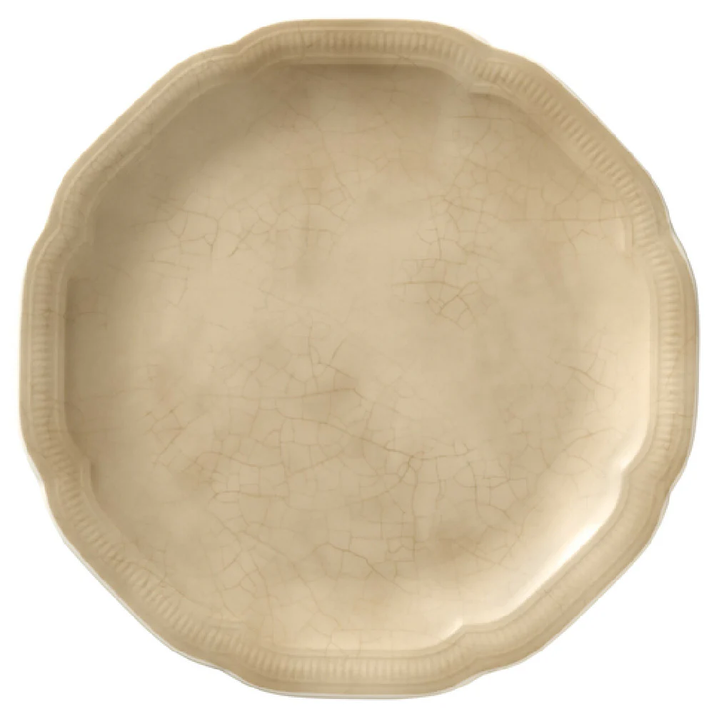 BauscherHepp 531273-426076 9-1/5 Inch Round Plate Coupe Lead Free Porcelain