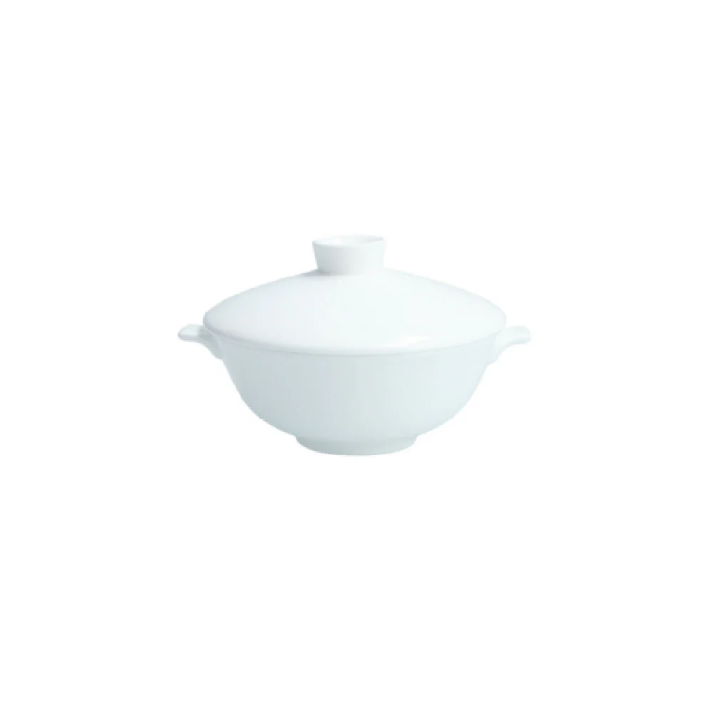 Fortessa HBW-00-752 4.75 Inch 12 Oz Covered Rice Soup Bowl Bone China Fortessa HBW-00-752 4.75 Inch 12 Oz Covered Rice Soup Bowl Bone China