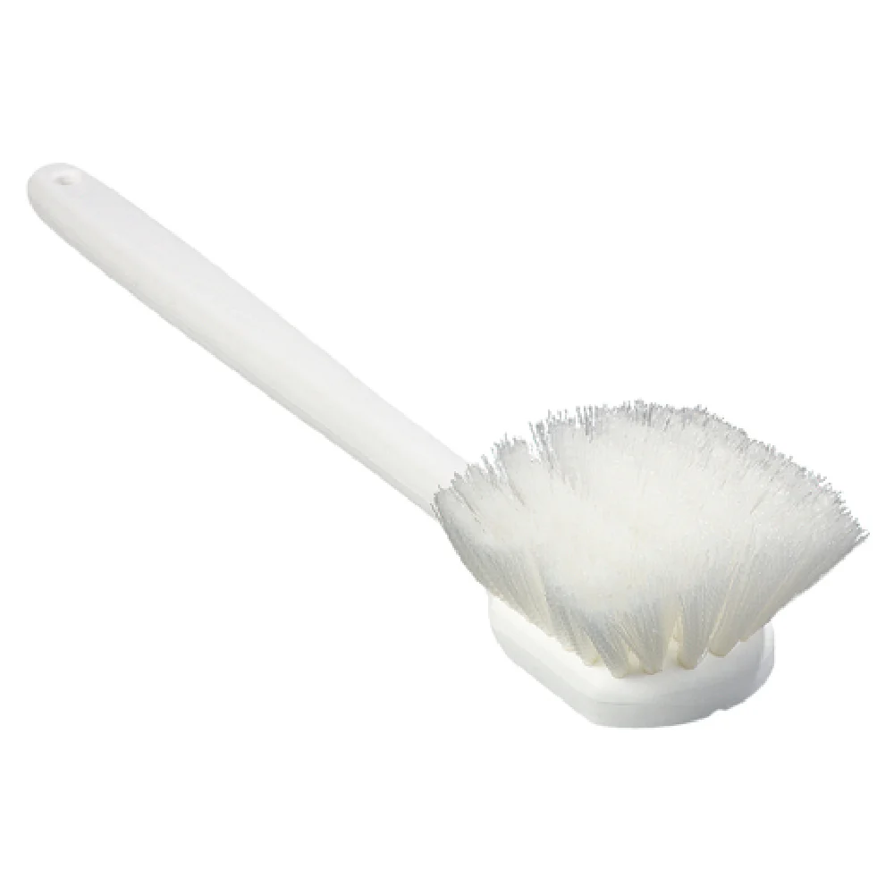 Carlisle 36620L00 20 Inch Scrub Brush Utility Nylon Bristles Plastic Handle White