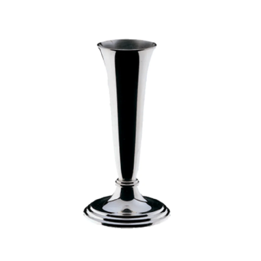 BauscherHepp 19.7962.1440 Silver Plated Flower Vase Metal 6-1/2inch with Classic Design BauscherHepp 19.7962.1440 Silver Plated Flower Vase Metal 6-1/2inch with Classic Design