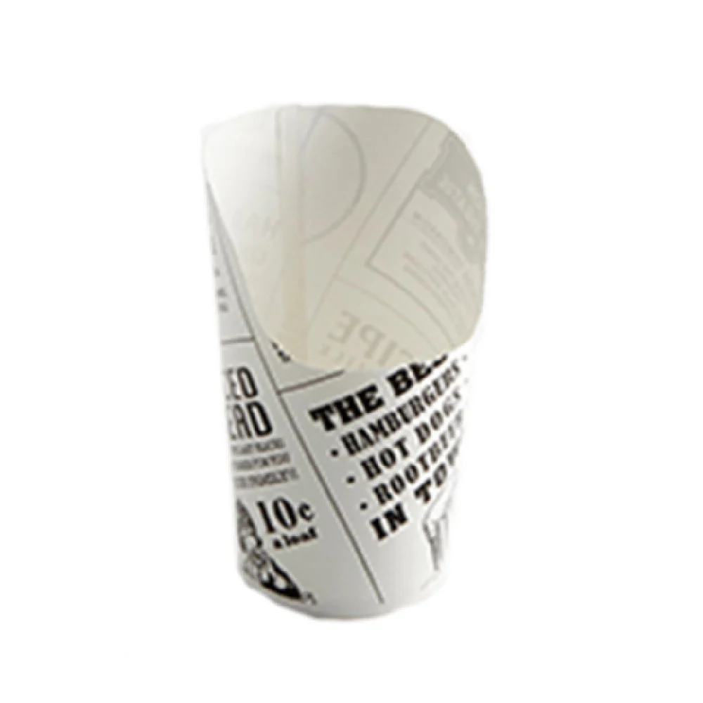 American Metalcraft FFCP6 6 Oz Paper Fry Cup Printed 2-7/8 Inch Diameter 1000 Packs