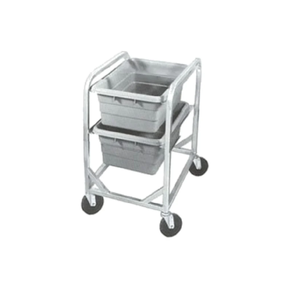 502LS 19 Inch Stainless Steel Lug Rack All-Welded with 5 Inch Casters