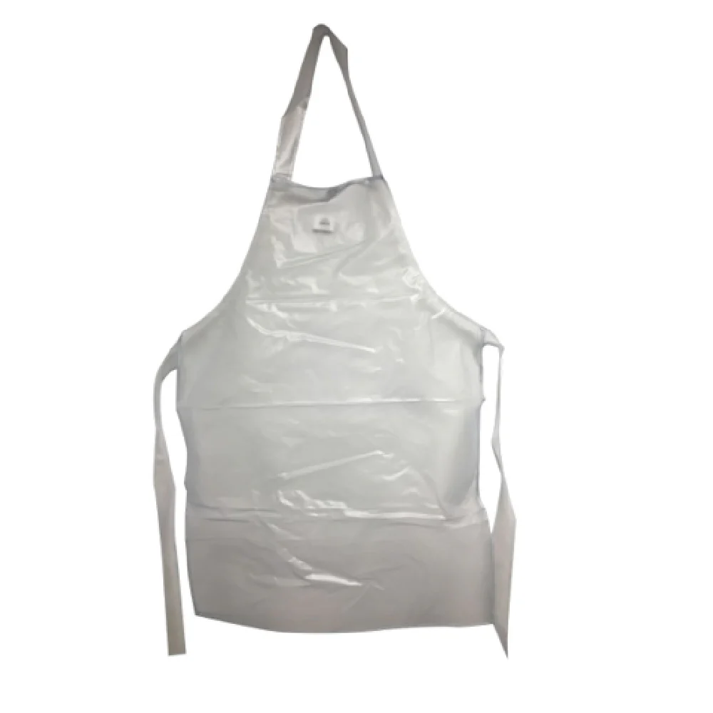 Admiral Craft VAP-4025 25 Inch Clear Dishwasher Apron Self Ties Heavy Gauge Vinyl