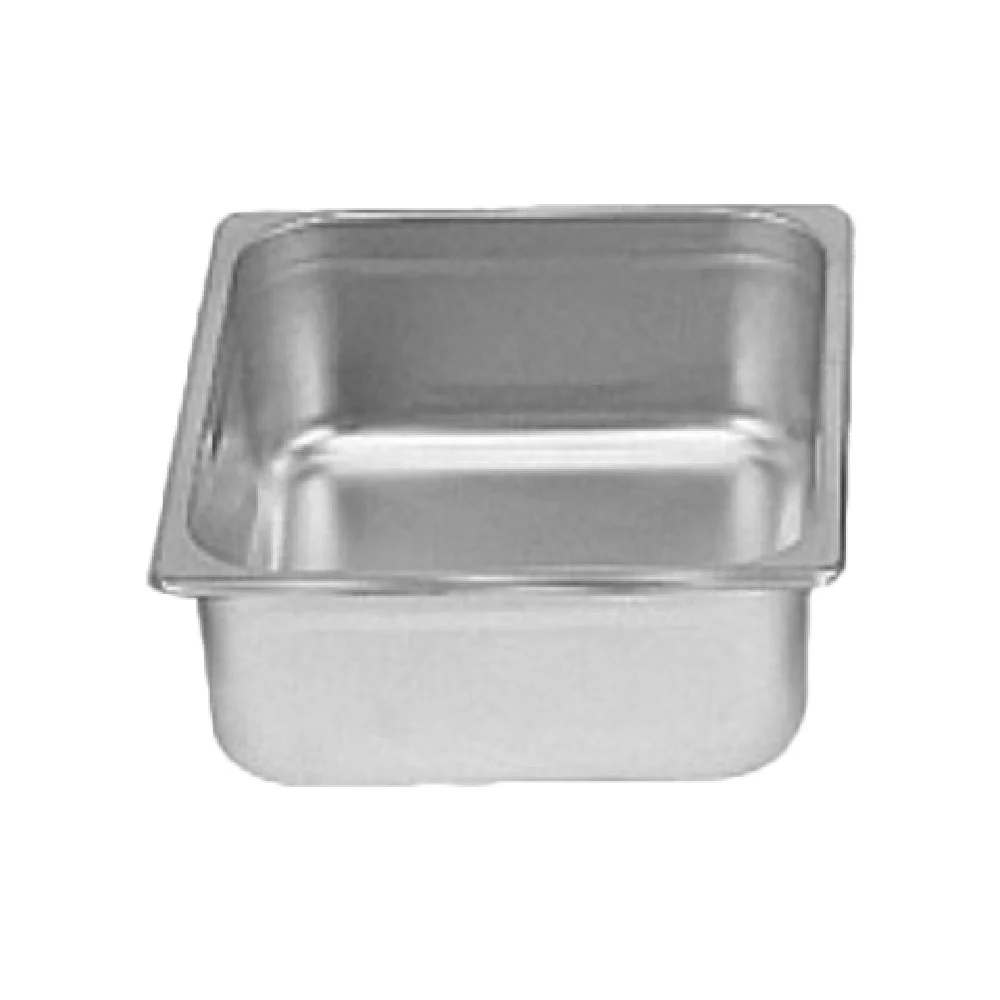 Thunder Group STPA3164 6.93 Inch 1/6 Size 24 Gauge Stainless Steel Steam Table Pan