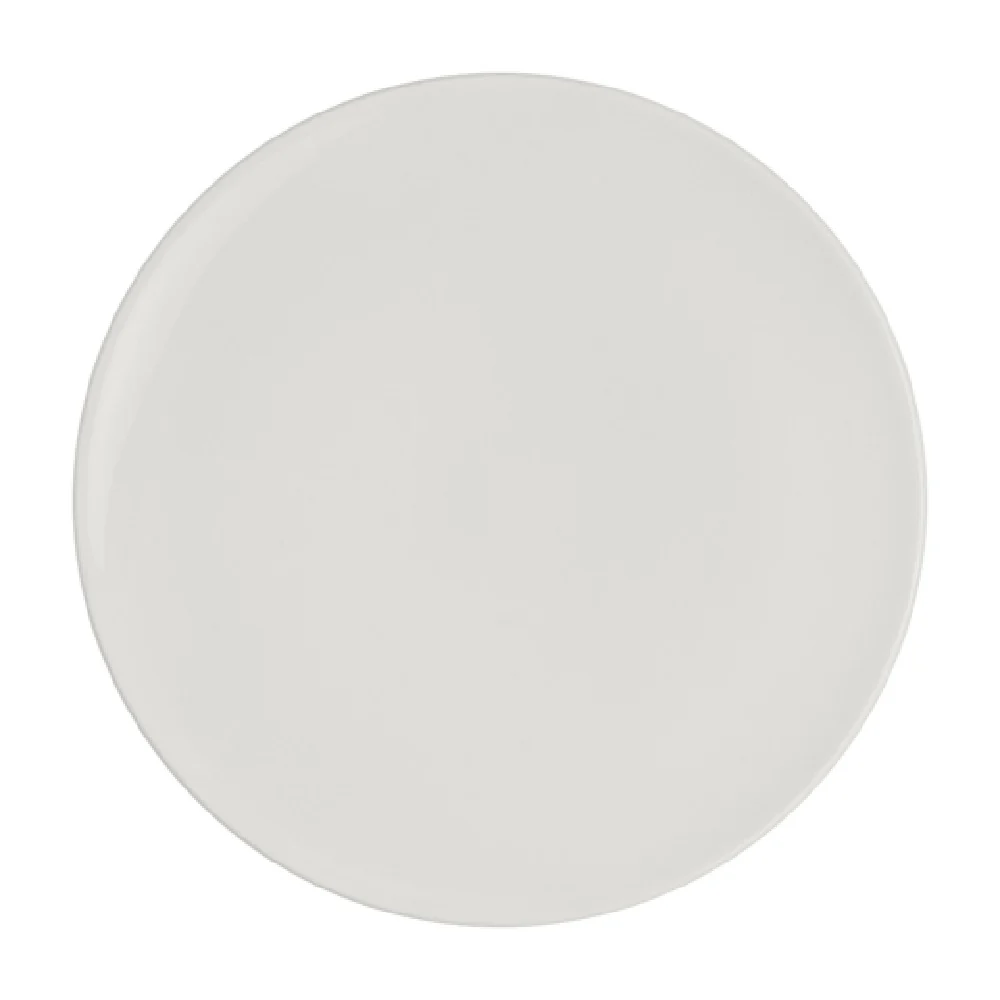 Steelite 51109ST3233 8.75 Inch Coupe Tray Round White China - 1 Dozen