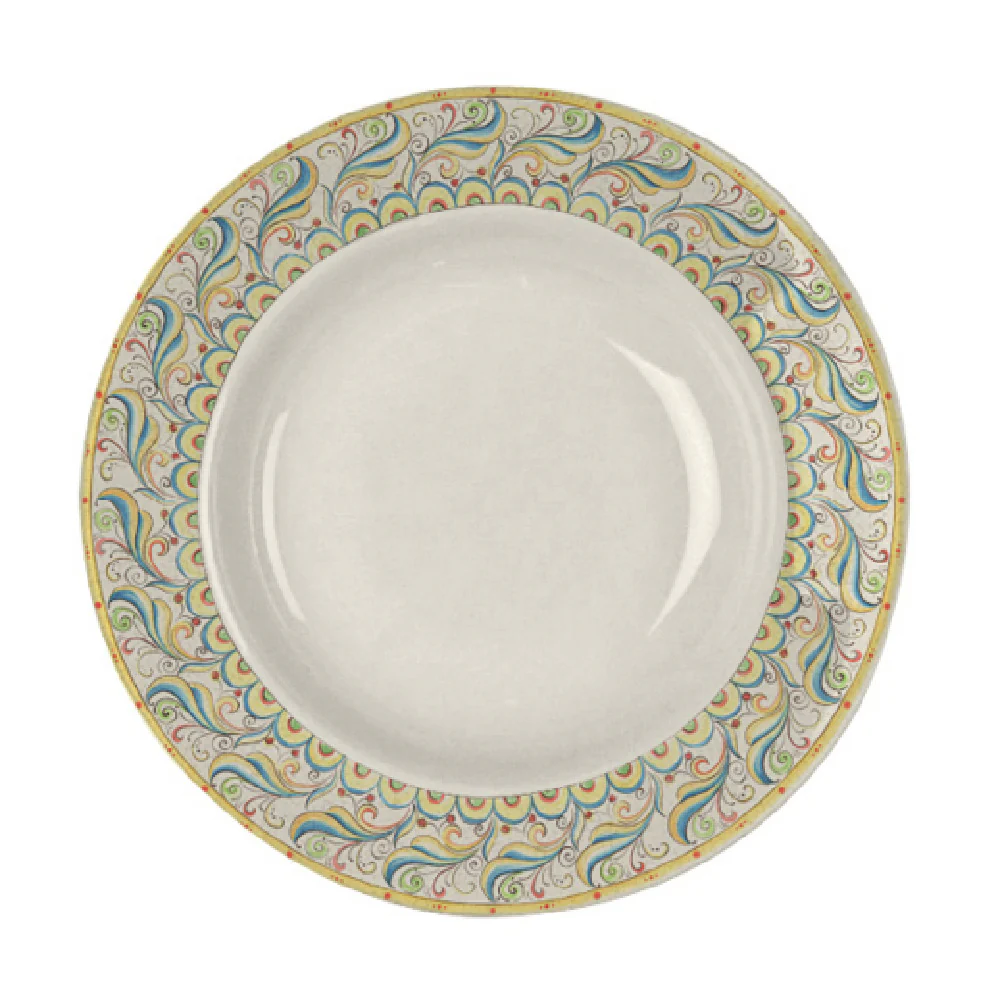 Steelite HL25363912 Rolled Edge Rim Soup Bowl 12.75 Oz 9.0