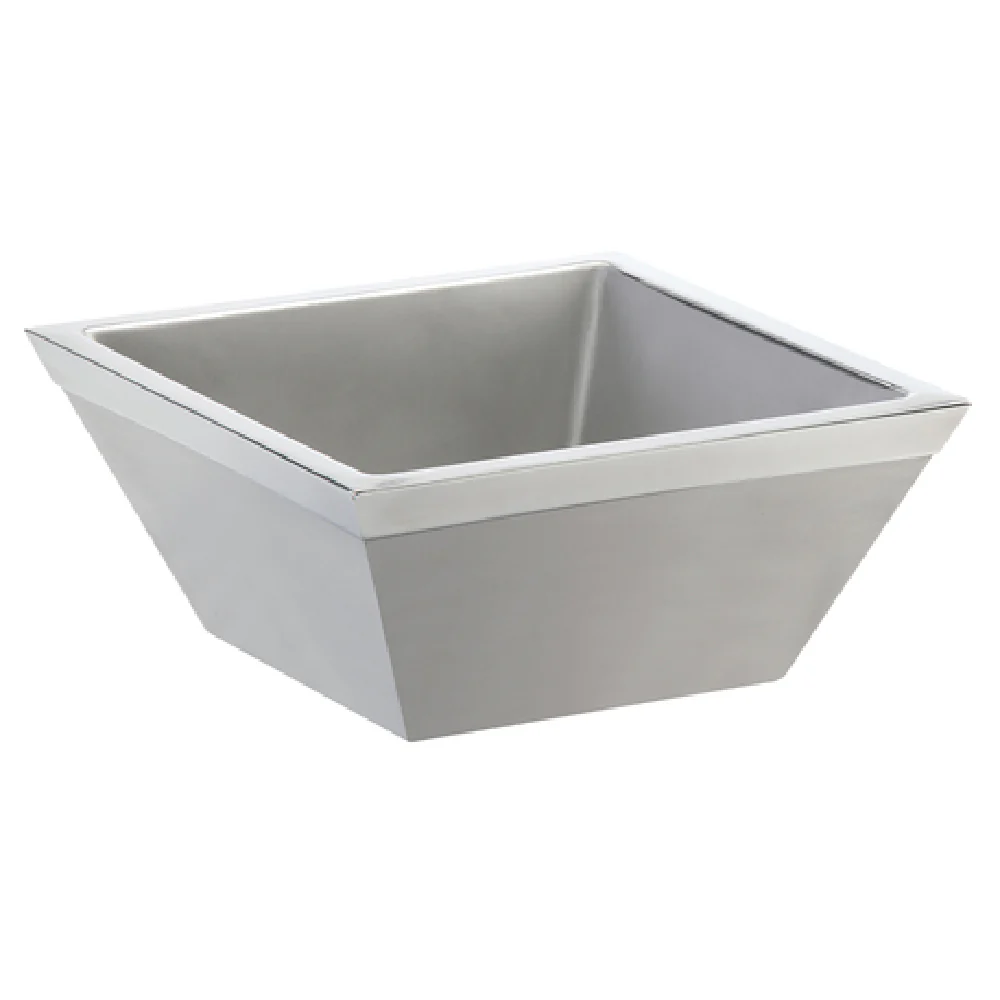 Cal Mil 3326-10-55 10 Inch Cold Concept Bowl Gel-Filled Stainless Steel Cal Mil 3326-10-55 10 Inch Cold Concept Bowl Gel-Filled Stainless Steel
