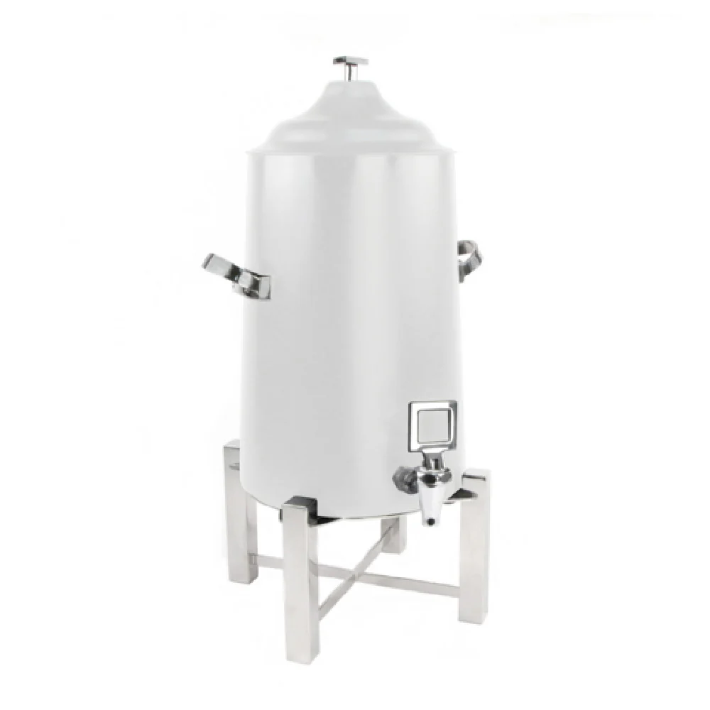 Steelite DW43KTVACWTSS 24 Inch Urn Tower 3 Gal Vacuum Insulated with Handle and White Finish Steelite DW43KTVACWTSS 24 Inch Urn Tower 3 Gal Vacuum Insulated with Handle and White Finish