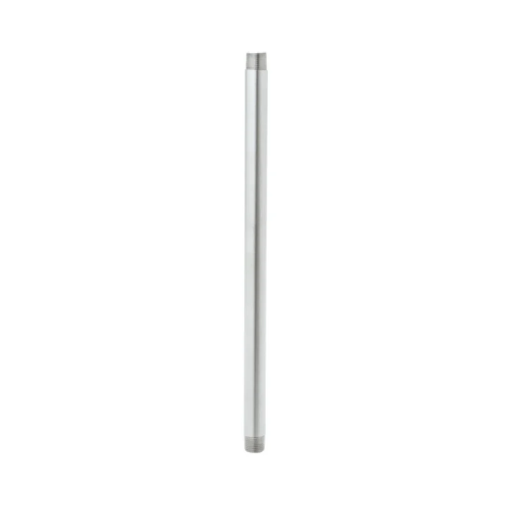 T&S Brass S145X 12 Inch Riser Extension with 3/8 NPT Male Threads Stainless Steel