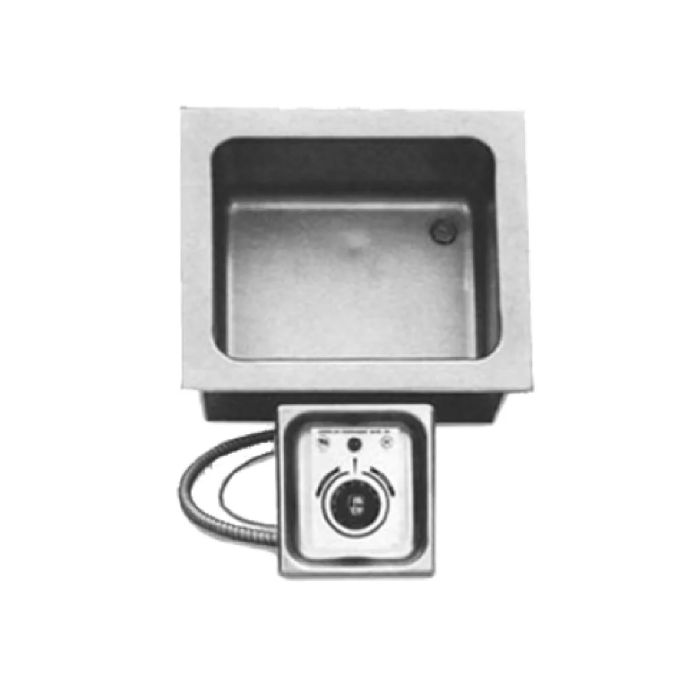 APW Wyott HFW-12DS_120/60/1 12 Inch Hot Food Well Unit Electric with Drain Stainless Steel