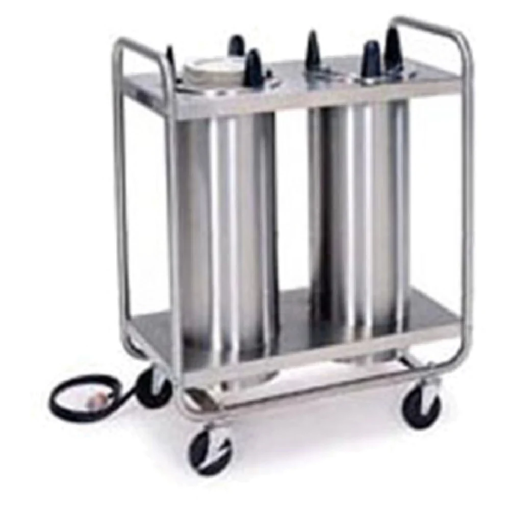 Lakeside 8200_240/60/1 35 Inch Heated Dish Dispenser Stainless Steel Mobile with Easy-Glide Design Lakeside 8200_240/60/1 35 Inch Heated Dish Dispenser Stainless Steel Mobile with Easy-Glide Design
