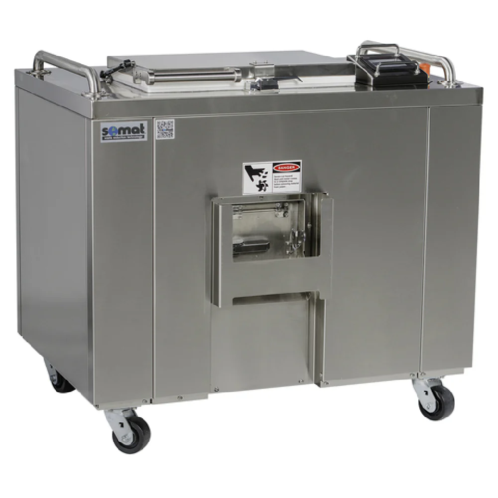 Somat DH100+BUILDUP 45 Inch Waste Dehydrator Electric Stainless Steel with Easy Maintenance