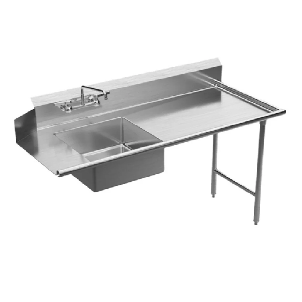 Winholt SDT-14-L-72R 72 Inch Right to Left Soiled Island Dishtable Stainless Steel Winholt SDT-14-L-72R 72 Inch Right to Left Soiled Island Dishtable Stainless Steel