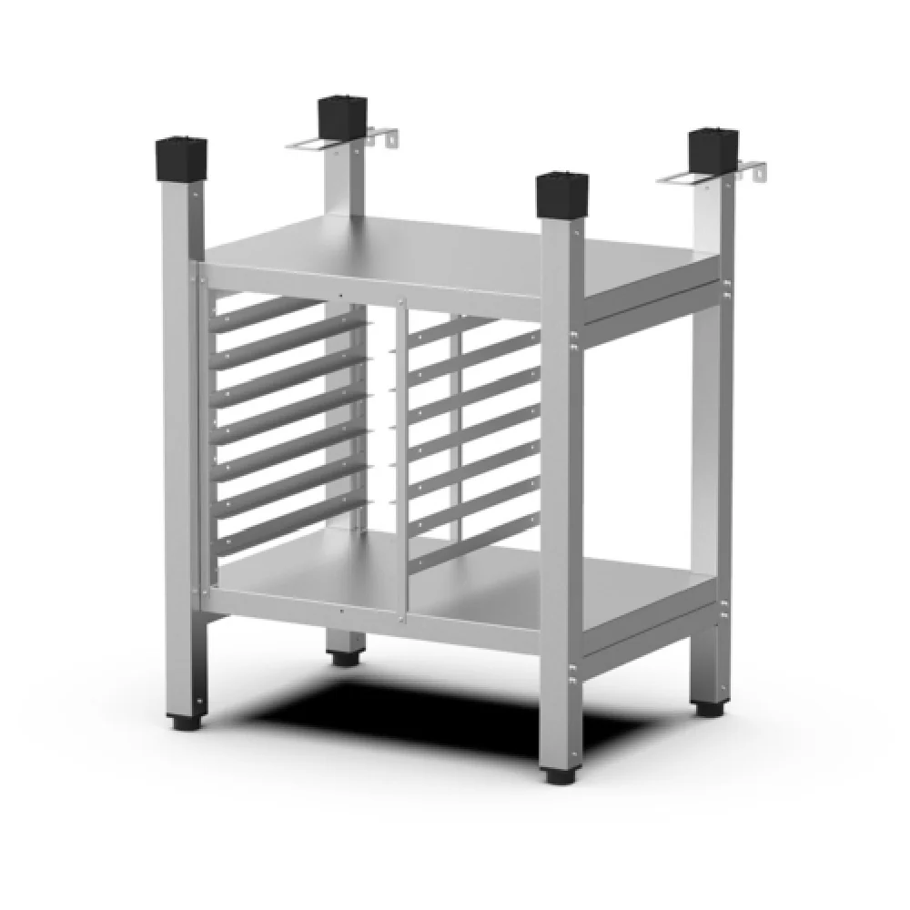 UNOX XWVRC-0711-UH 29 Inch Ultra High Open Stand for ChefTop MIND.Maps Plus with Supports UNOX XWVRC-0711-UH 29 Inch Ultra High Open Stand for ChefTop MIND.Maps Plus with Supports