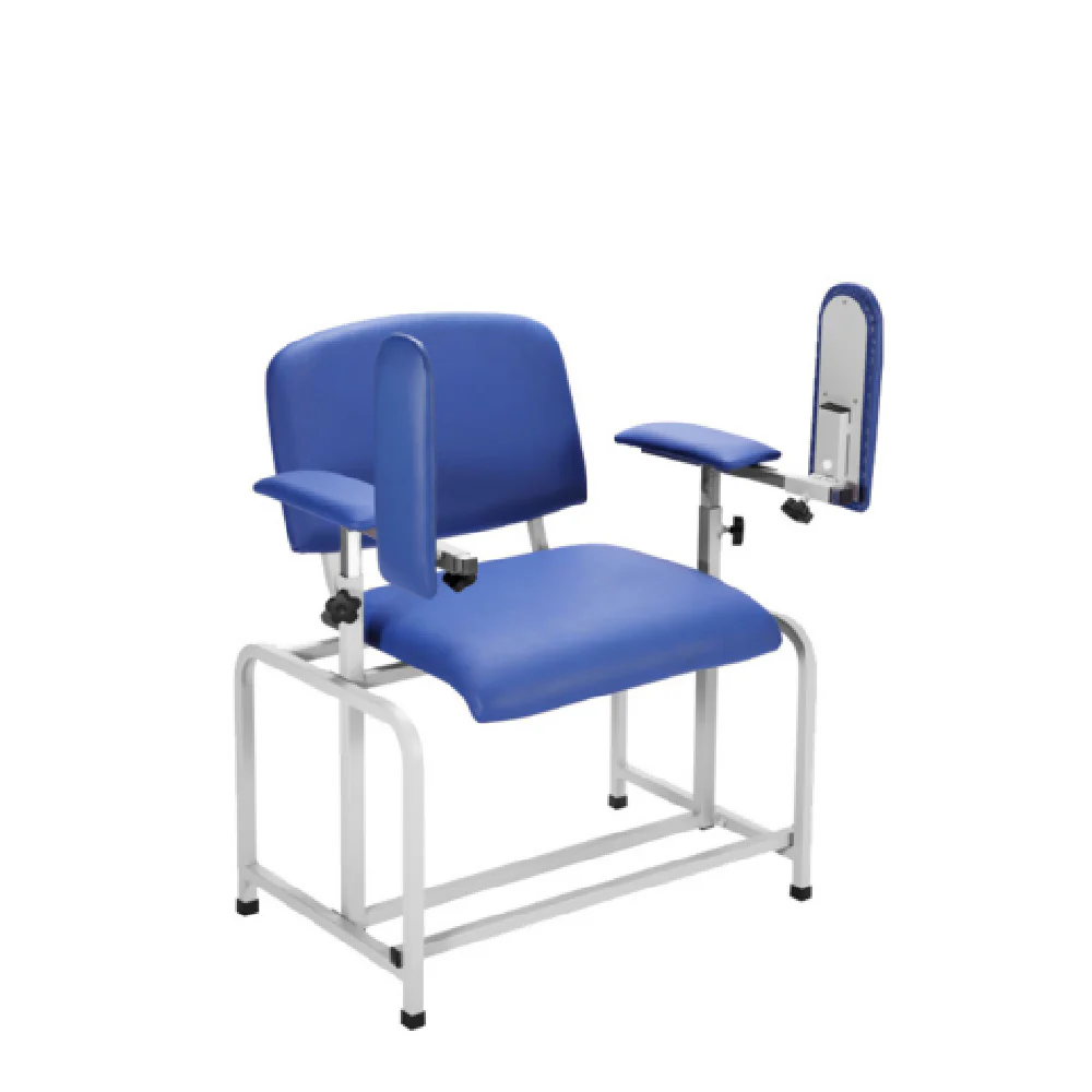 Alpine Industries ADI997-01-BLU-HD 35 Inch Padded Blood Drawing Chair Bariatric Blue Polyurethane Alpine Industries ADI997-01-BLU-HD 35 Inch Padded Blood Drawing Chair Bariatric Blue Polyurethane