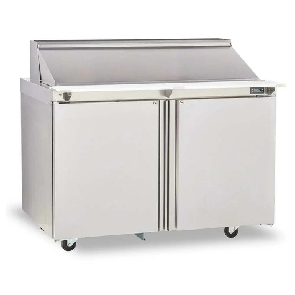 Delfield 4448NP-18M_220/60/1 48 Inch Mega Top Sandwich/Salad Refrigerator 16 cu ft