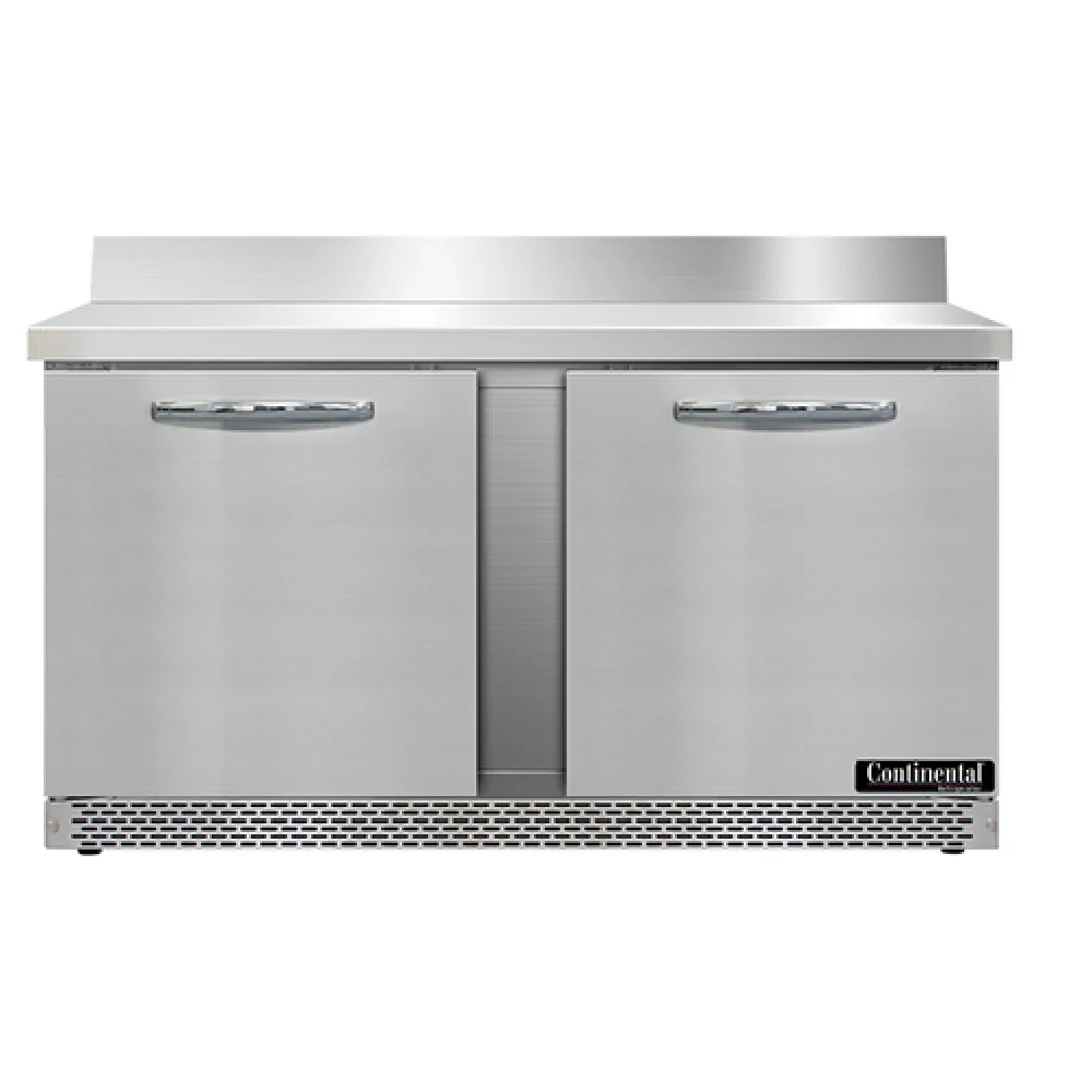 Continental Refrigerator SW60NBS-FB 60 Inch Work Top Refrigerator 17.0 cu ft Continental Refrigerator SW60NBS-FB 60 Inch Work Top Refrigerator 17.0 cu ft