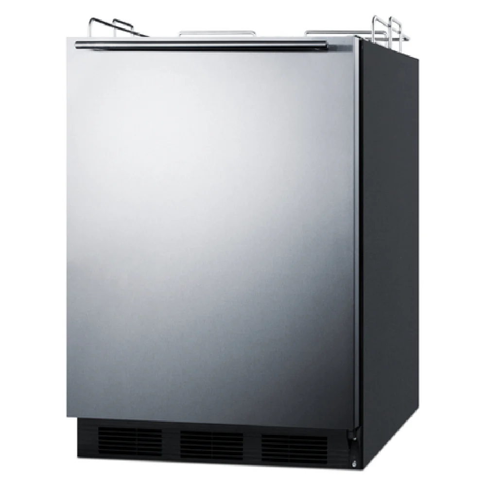 Summit SBC58BLBIADANK 24 Inch Draft Beer Cooler Stainless Steel ADA Compliant