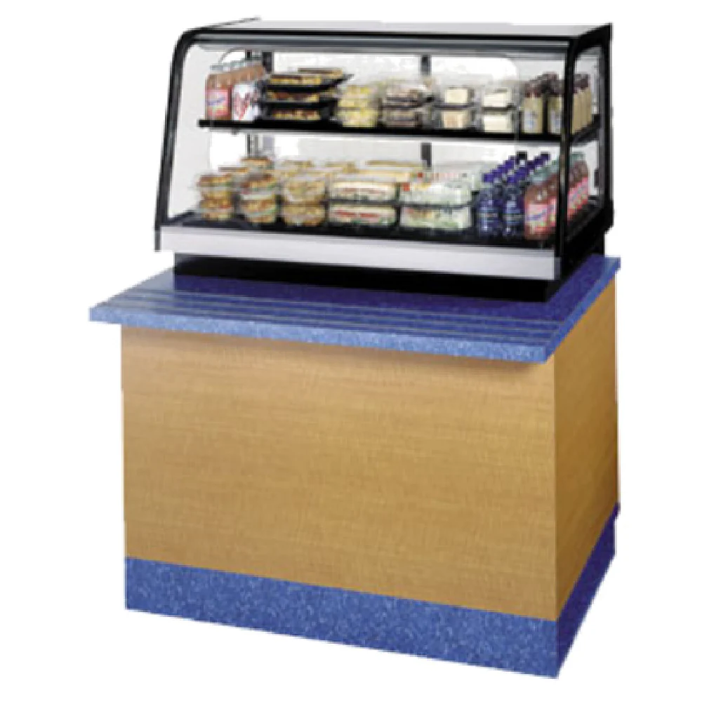Federal Industries CRR4828SS 48 Inch Counter Top Refrigerated Display Case with LED Light
