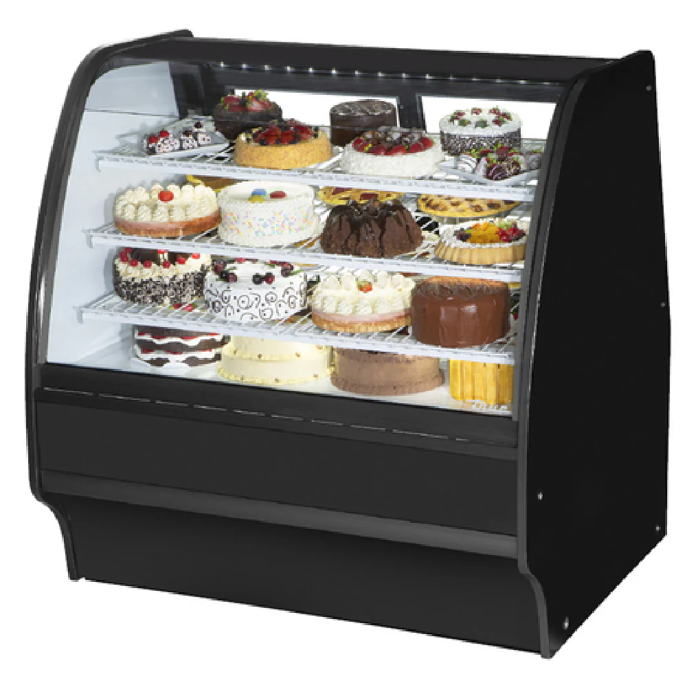 True Refrigeration TGM-R-48-SC/SC-S-S 48 Inch Glass Merchandiser Refrigerated with Adjustable Shelves True Refrigeration TGM-R-48-SC/SC-S-S 48 Inch Glass Merchandiser Refrigerated with Adjustable Shelves