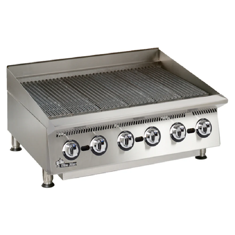 Star 8136RCBB-NAT 36 Inch Gas Charbroiler with 120000 BTU - Countertop