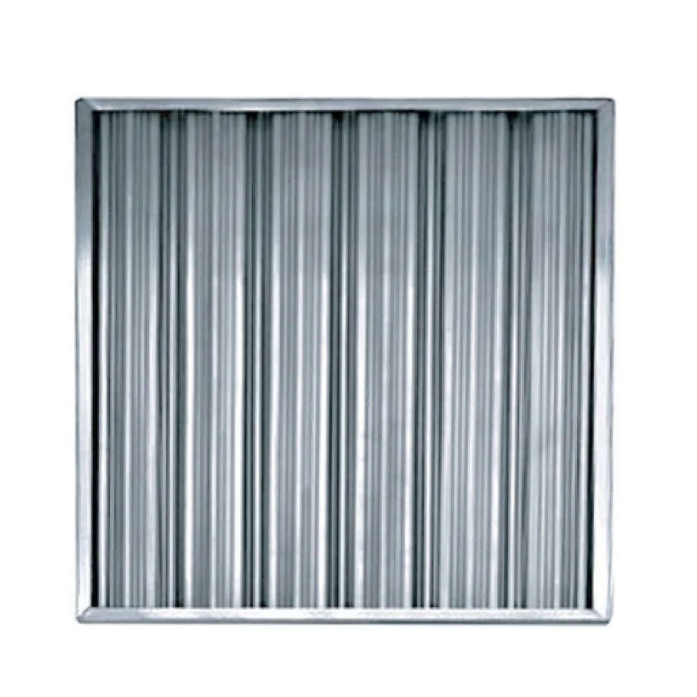 Optional 25 Inch Galvanized Steel Baffle Grease Filter with Built-in Handle, Krowne G1625