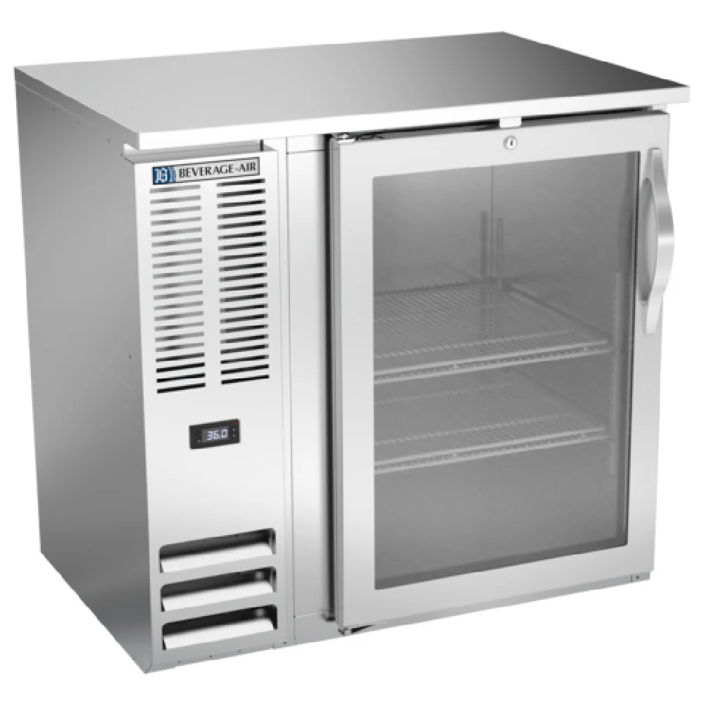 Beverage Air BBN36HC-FG-S Refrigerated Food Rated Back Bar Storage Cabinet One-section Beverage Air BBN36HC-FG-S Refrigerated Food Rated Back Bar Storage Cabinet One-section