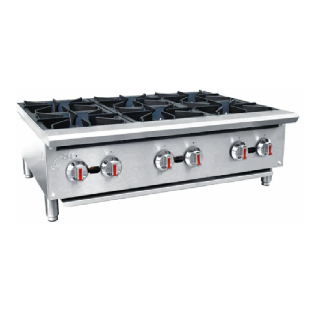 Hubert 16939 Kratos® Gas Countertop Range 36 1/10