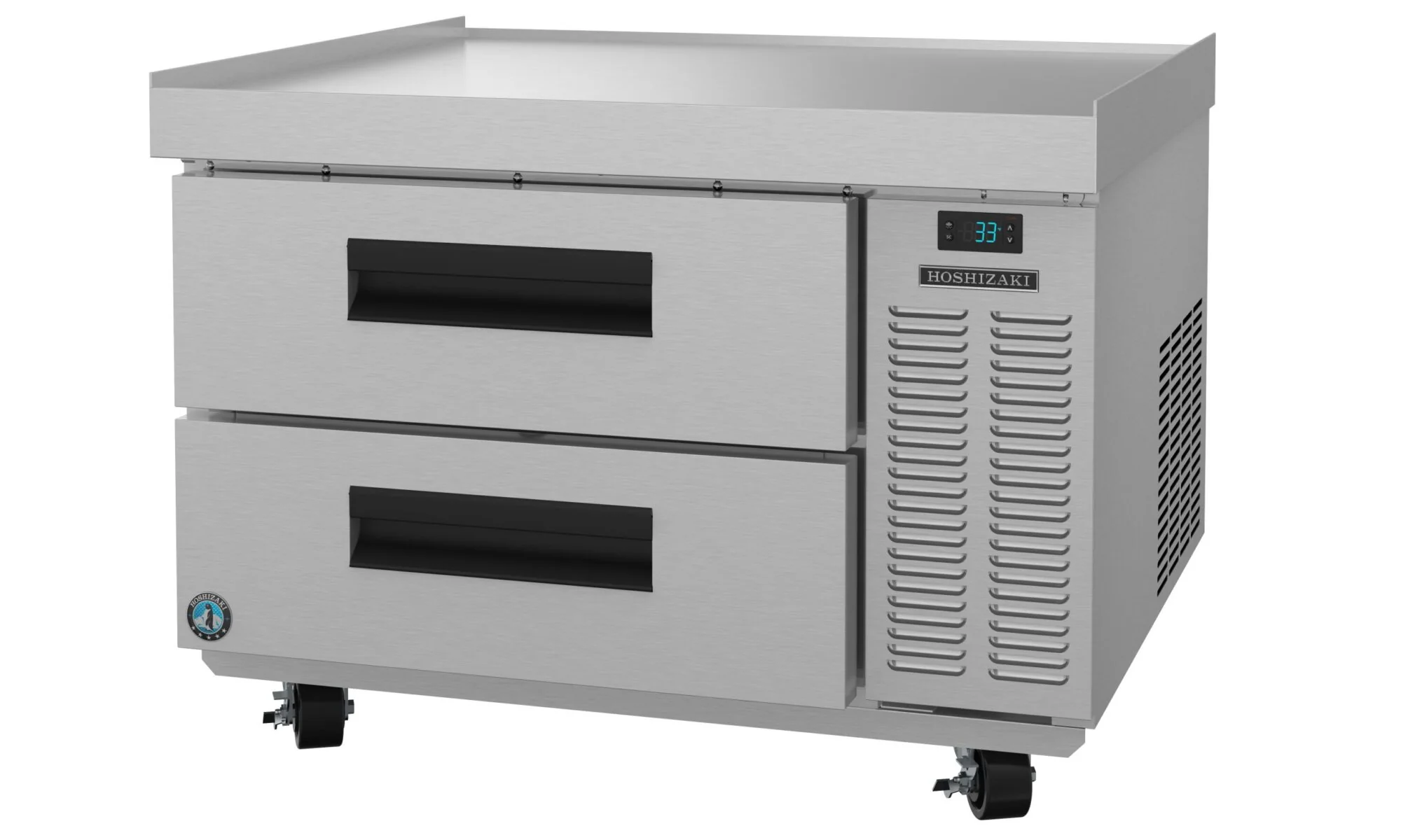 Hoshizaki CR36A 36 Inch Equipment Stand Refrigerated Two Drawers Stainless Steel Hoshizaki CR36A 36 Inch Equipment Stand Refrigerated Two Drawers Stainless Steel