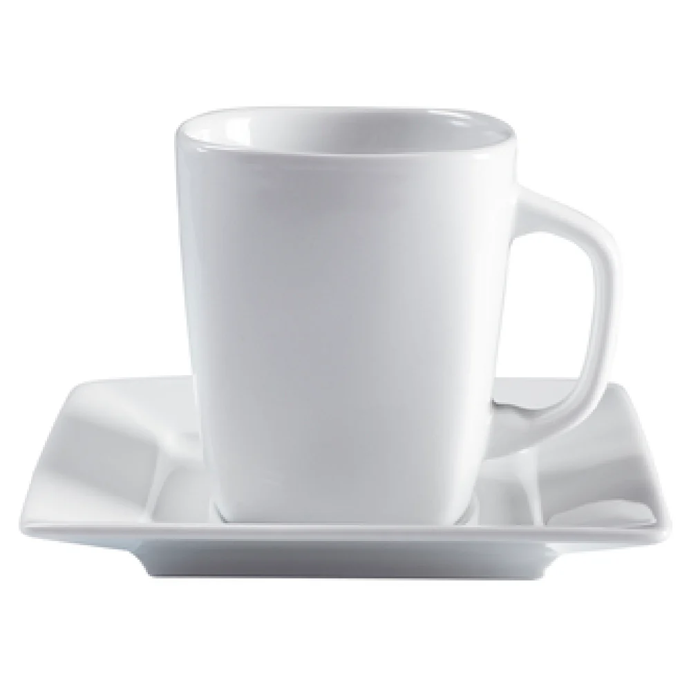 GET Enterprises PA1101974324 8 Oz Cup with Scratch and Chip Resistant Porcelain