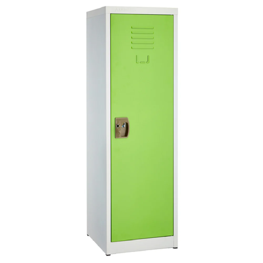 Alpine Industries ADI629-01-GRN 15 Inch Locker Single Tier Steel Green Finish Alpine Industries ADI629-01-GRN 15 Inch Locker Single Tier Steel Green Finish