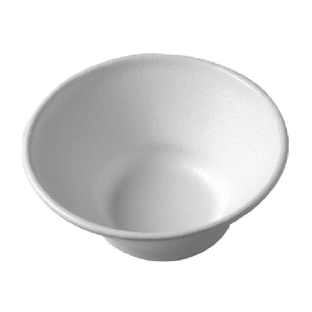 GET Enterprises BR012WW 59-1/5 Oz Round Bowl Cast Aluminum Solid White GET Enterprises BR012WW 59-1/5 Oz Round Bowl Cast Aluminum Solid White