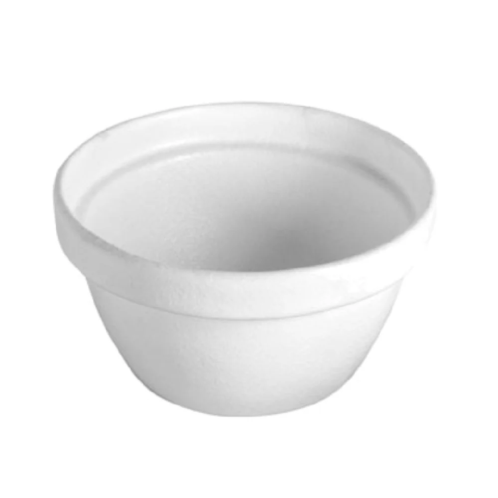 GET Enterprises TFRD23LT 81-1/4 Oz Round Buffet Bowl Aluminum Latte Finish