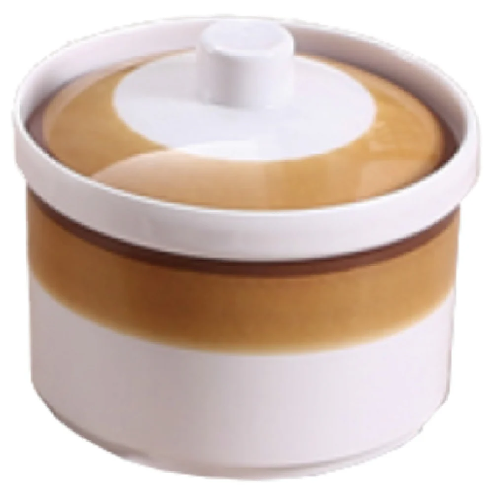 Yanco SL-5204 12 Oz Soul Soup Bowl with Lid Round Dishwasher Safe Melamine Yanco SL-5204 12 Oz Soul Soup Bowl with Lid Round Dishwasher Safe Melamine